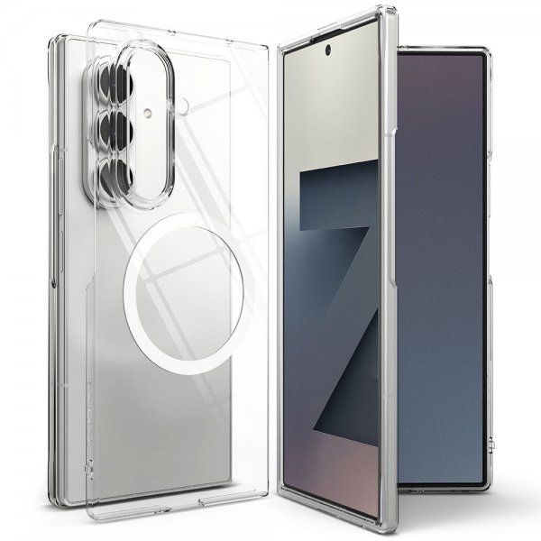 Ringke Samsung Galaxy Z Fold 7 Cover Slim Magnetisk Transparent