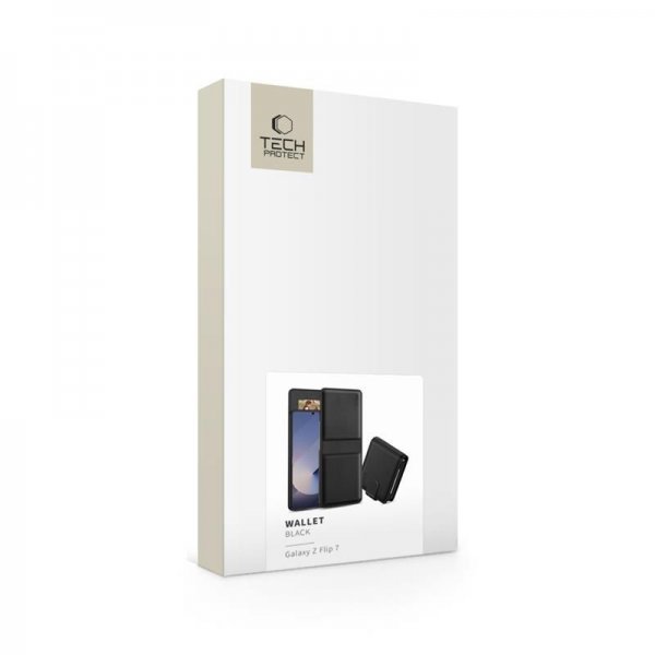 Tech-Protect Samsung Galaxy Z Flip 7 Etui Wallet Sort