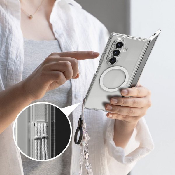 Ringke Samsung Galaxy Z Fold 7 Cover Fusion Magnetic Transparent