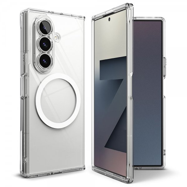 Ringke Samsung Galaxy Z Fold 7 Cover Fusion Magnetic Transparent