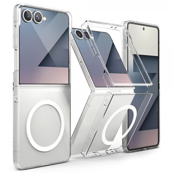Ringke Samsung Galaxy Z Flip 7 Cover Slim Magnetic Transparent