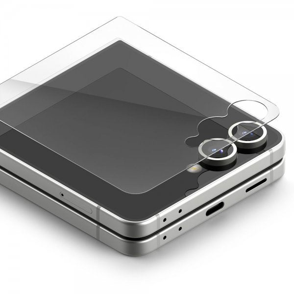 Ringke Samsung Galaxy Z Flip 7 Skærmbeskyttelse Easy Slide 2-pak