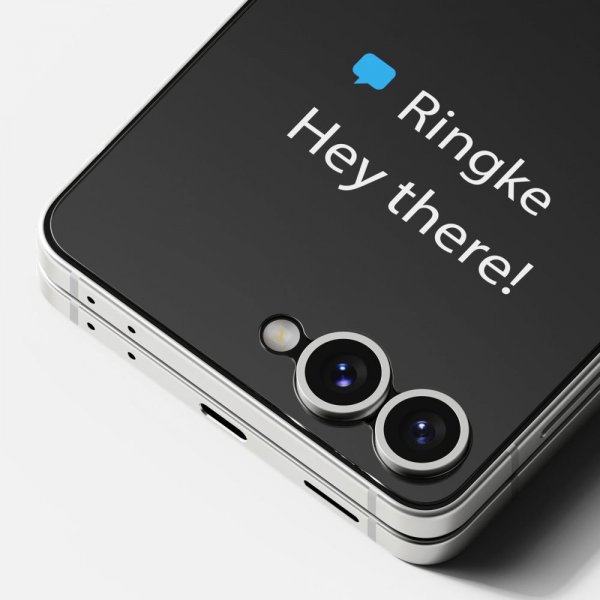 Ringke Samsung Galaxy Z Flip 7 Skærmbeskyttelse Easy Slide 2-pak