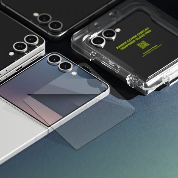 Ringke Samsung Galaxy Z Flip 7 Skærmbeskyttelse Easy Slide 2-pak