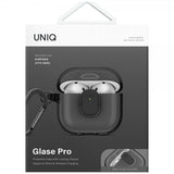 UNIQ AirPods 4 Cover Glase Pro Sort
