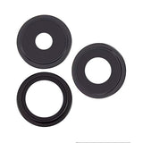 Kameralinse med metalramme iPhone 15 Pro - Sort