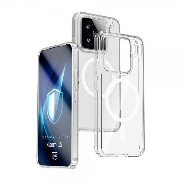 3mk Xiaomi 15 Cover Armor MagCase Transparent