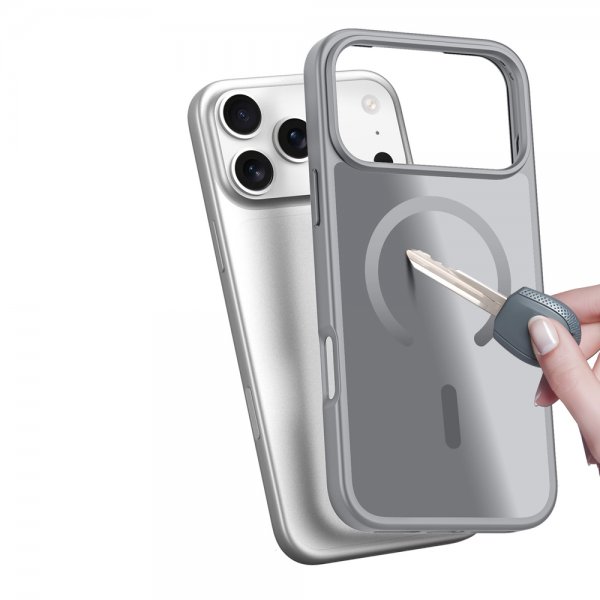 Dux Ducis iPhone 17 Pro Max Cover Yind Series MagSafe Grå