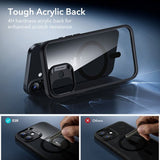 ESR iPhone 17 Cover og Skærmbeskytter Classic Hybrid MagSafe Sæt Sort Gennemsigtig