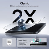 ESR iPhone 16 Pro/iPhone 17 Skærmbeskyttelse UltraFit 2-pak