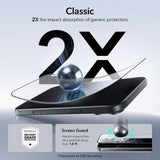 ESR iPhone 17 Pro Max Skærmbeskyttelse UltraFit 2-pak