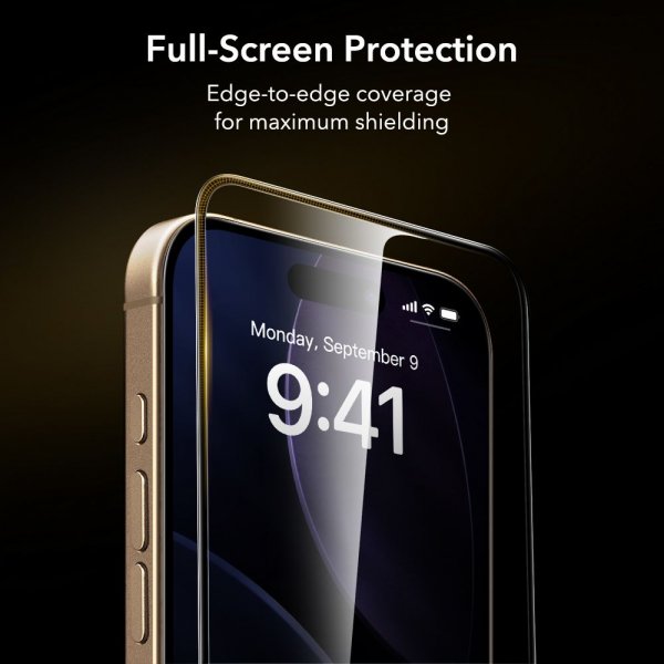 ESR iPhone 17 Pro Max Skærmbeskyttelse UltraFit Armorite