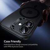 ESR iPhone 16/iPhone 16 Plus/iPhone 17 Kamera Beskyttelse Armorite Sort