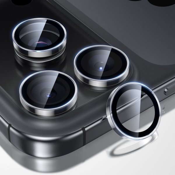 ESR iPhone 14/15/16/17 Pro & Pro Max Kamerabeskyttelse Armorite Transparent