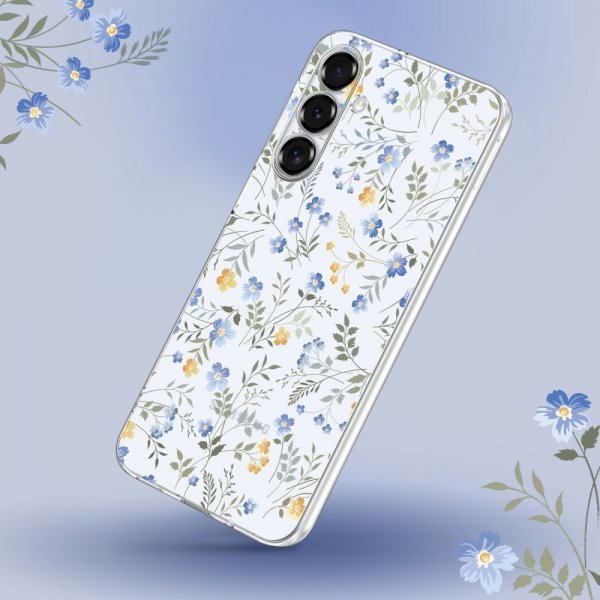 Tech-Protect Samsung Galaxy A17 Cover FlexAir Blomstermønster