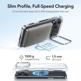ESR iPhone 17 Pro Cover Classic Hybrid Kickstand MagSafe Transparent