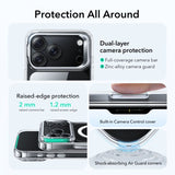 ESR iPhone 17 Pro Max Cover Classic Hybrid Kickstand MagSafe Transparent