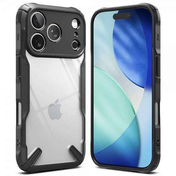 Ringke iPhone 17 Pro Max Cover Fusion X Sort