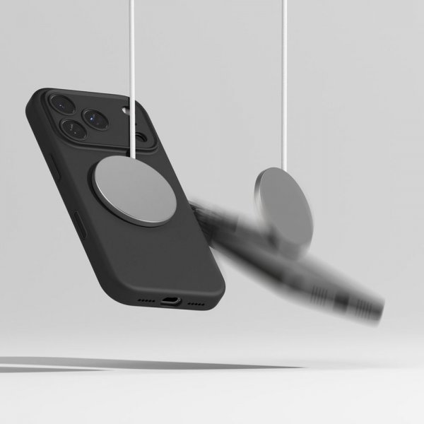 Ringke iPhone 17 Pro Max Skal Silikone Magnetic Sort