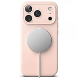 Ringke iPhone 17 Pro Max Cover Silikone Magnetic Pink Sand