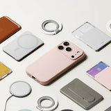 Ringke iPhone 17 Pro Max Cover Silikone Magnetic Pink Sand