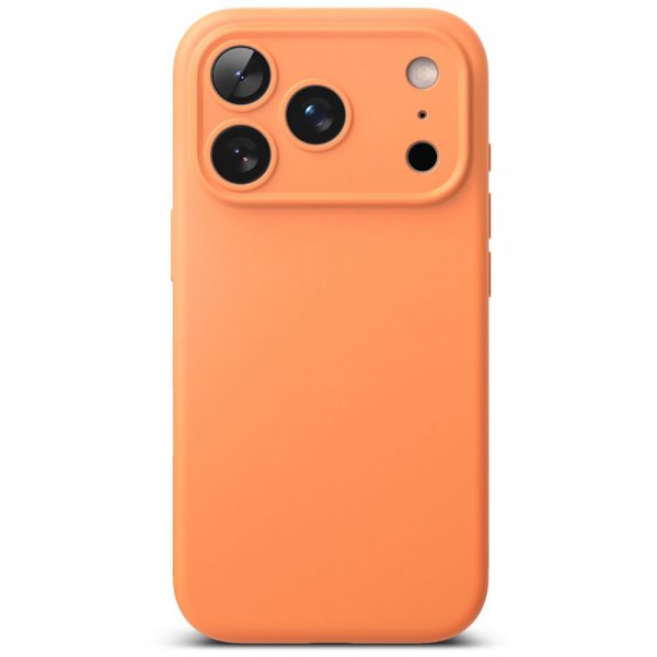 Ringke iPhone 17 Pro Max Cover Silicone Magnetic Tangerine