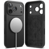 Ringke iPhone 17 Pro Cover Silicone Magnetic Lilla