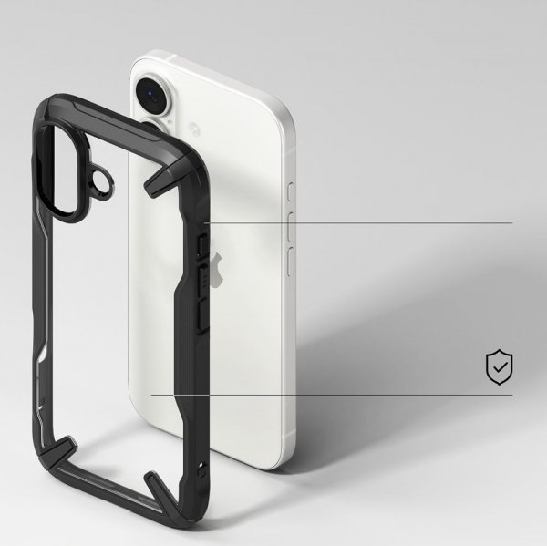 Ringke iPhone 17 Cover Fusion X Sort