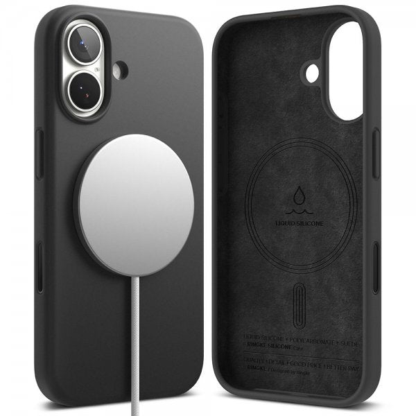 Ringke iPhone 17 Cover Silikone Magnetic Sort