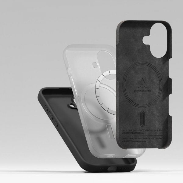 Ringke iPhone 17 Cover Silikone Magnetic Sort
