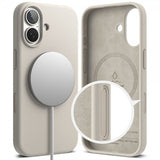 Ringke iPhone 17 Cover Silicone Magnetic Stone