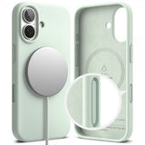 Ringke iPhone 17 Cover Silikone Magnetic Soft Mint