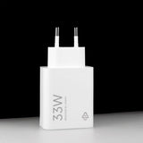 Xiaomi Original Oplader med USB-C kabel 33W Charging Combo 3A Type-A