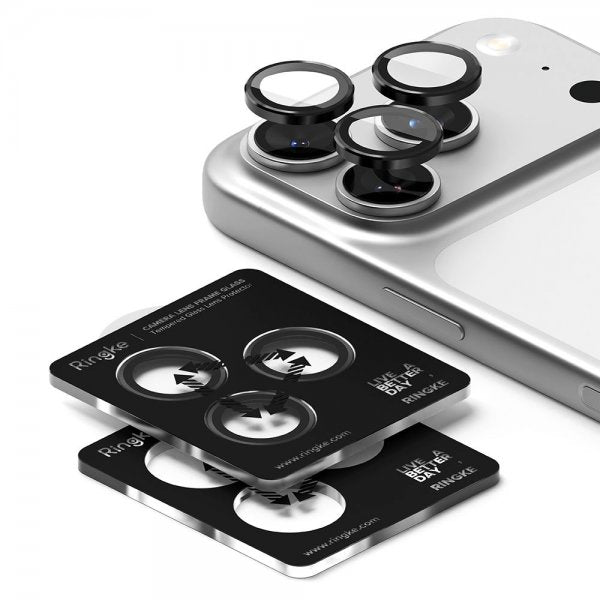 Ringke iPhone 17 Pro/iPhone 17 Pro Max Kamerabeskyttelse Kameralinse Ramme 2-pak