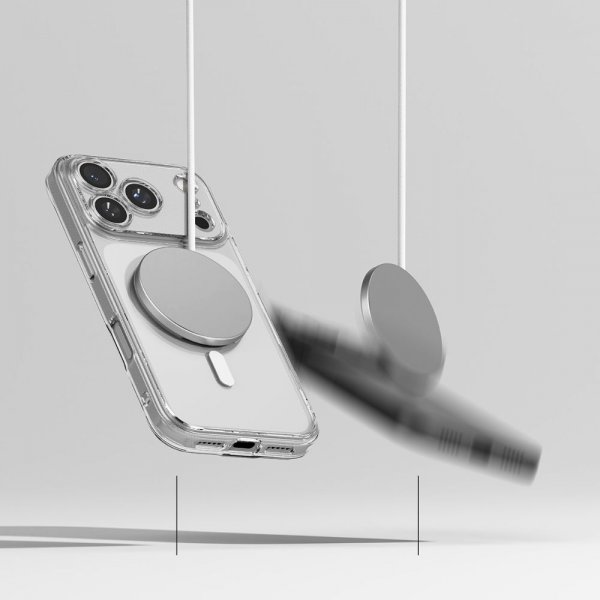 Ringke iPhone 17 Pro Cover Fusion Magnetic Transparent