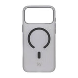 Rvelon iPhone 17 Pro Max Cover Bølget MagSafe Grå