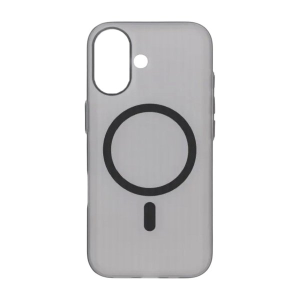 iPhone 17 Cover Bølget MagSafe Lysegrå
