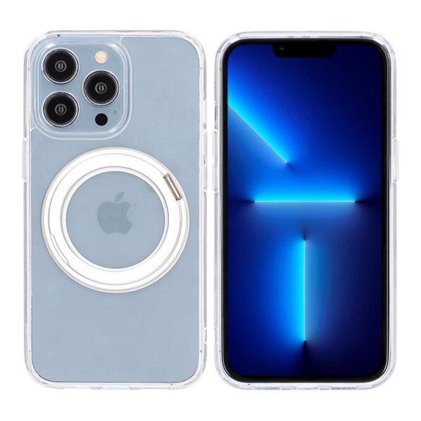 iPhone 13 Pro Max/iPhone 12 Pro Max Cover Roterbart MagSafe Stativ Transparent