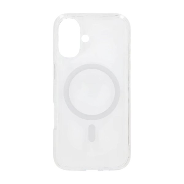iPhone 17 Cover Transparent MagSafe Hvid