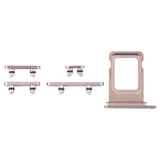 Knapper og SIM-kortholder til iPhone 16 Pro og 16 Pro Max - Sandfarvet Titanium
