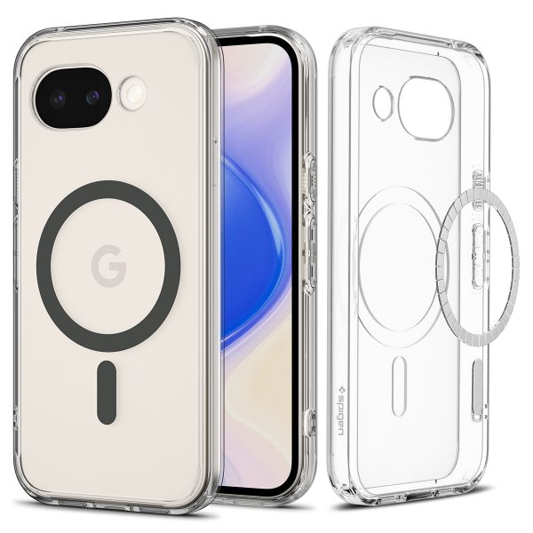 Spigen Google Pixel 10a Cover Ultra Hybrid MagFit Clear Graphite