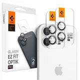 Spigen iPhone 16/16 Plus/17 Kamerabeskyttelse GLAS.tR EZ Fit Optik Pro 2-pak Krystalklar