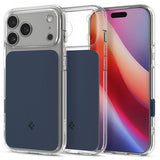 Spigen iPhone 17 Pro Cover Ultra Hybrid T MagFit Mat Blå