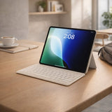 Satechi On-the-Go Bluetooth-tastatur med stativ sand