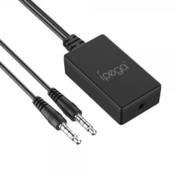 Ipega 2-i-1 lydadapter til Nintendo Switch