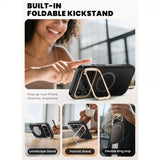 Supcase iPhone 17 Pro Cover Ares Flip MagSafe Guld