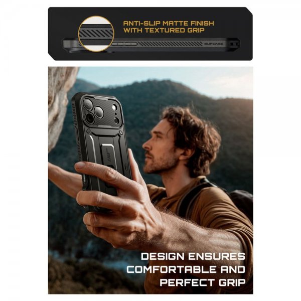 Supcase iPhone 17 Pro Max Cover UB Pro Sort