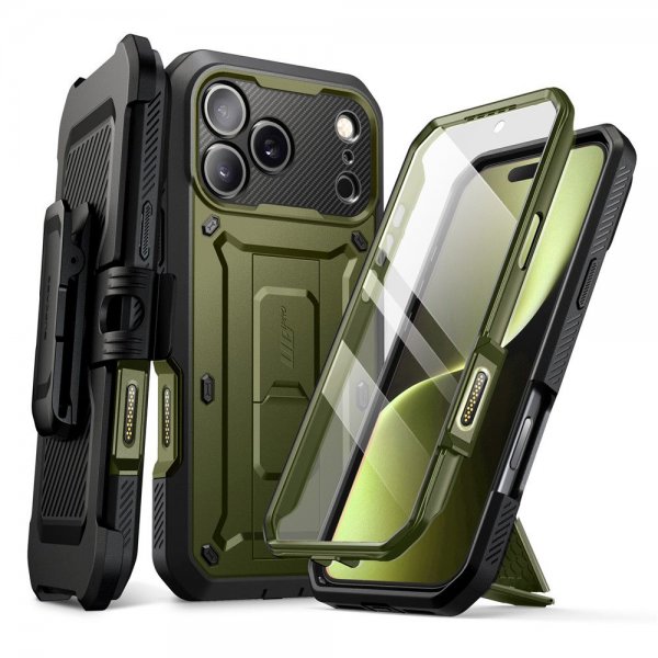 Supcase iPhone 17 Pro Max Cover UB Pro Grøn