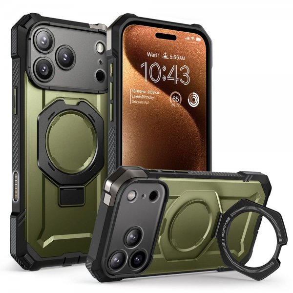 Supcase iPhone 17 Pro Max Cover UB Grip MagSafe Grøn