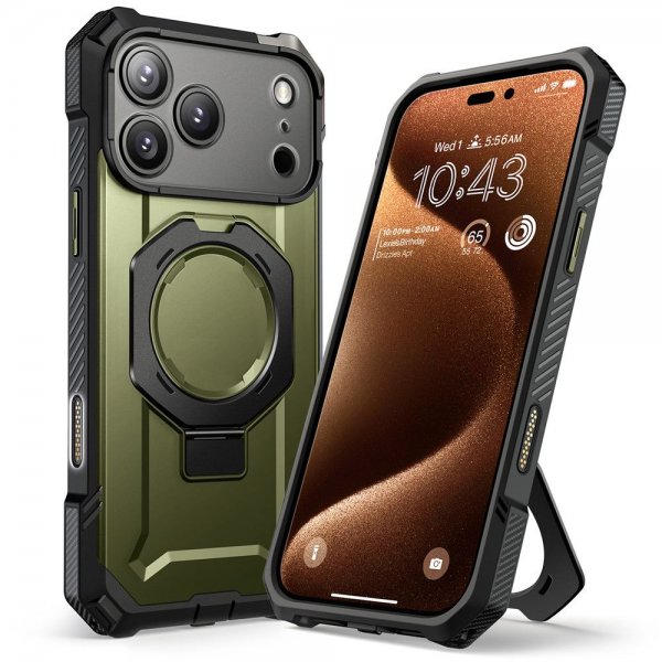 Supcase iPhone 17 Pro Max Cover UB Grip MagSafe Grøn